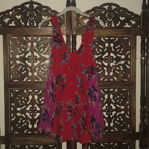 FREE PEOPLE TROPICAL SUMMER DRESS